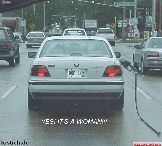 JA! Es ist eine Frau !!!